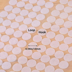 160pcs Hook & Loop Dots for Home Office & Classroom Organization
