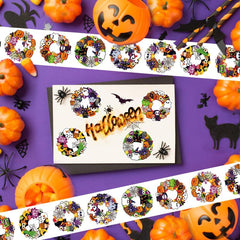 500pcs Halloween Self Adhesive Sticker 8 Patterns