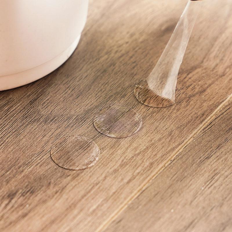 140 Transparent Round Non-marking Double Sided Adhesive Grain Stickers