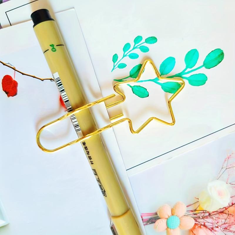 2pcs Metal Pen Clip Functional Pen Holder Clip for Notebook Inserts