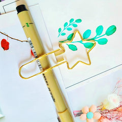 2pcs Metal Pen Clip Functional Pen Holder Clip for Notebook Inserts