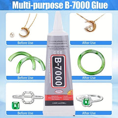 B7000 Semi Fluid Glue 2pcs/4pcs for DIY Jewelry & Phone Repair