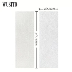 WUSITO 5 08x15 24 Cm Hook And Loop Tape With Adhesive Industrial Strength