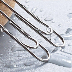 100pcs 28mm Silver Paper Clip Steel Core Nickel plated Silver Paper Clips