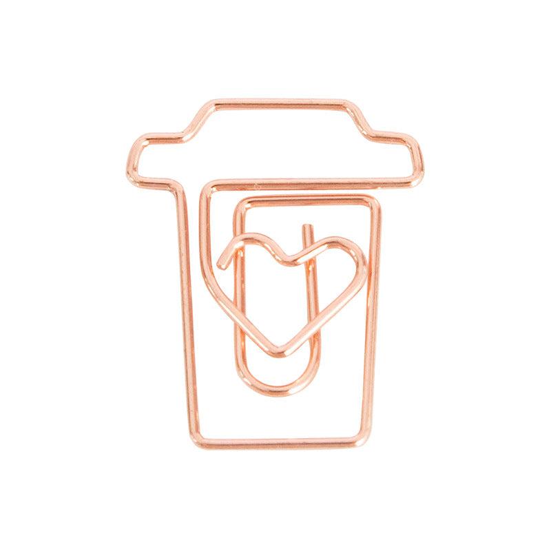 5pcs Envelope Paper Clips for Desk Organization
