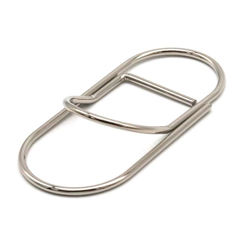 5pcs Fat Metal Pen Clip for Notebooks, Convenient Carry Fixed Pen Buckle