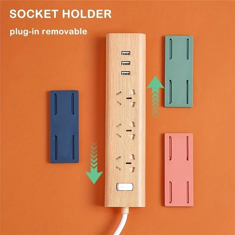 Wall Sticker Wall Storage Traceless Insert Plate Socket Hanging