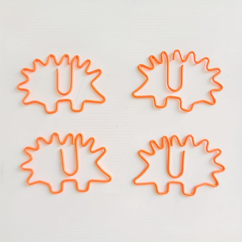 20pcs Hedgehog Paper Clips, Funny Office Supplies