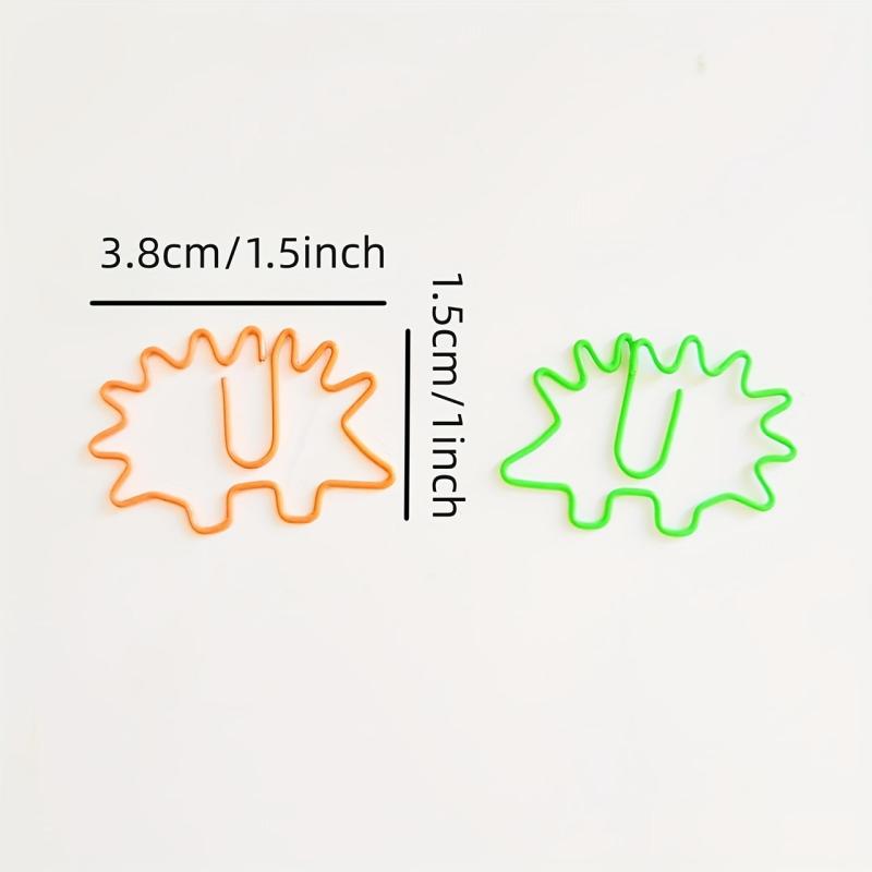 20pcs Hedgehog Paper Clips, Funny Office Supplies