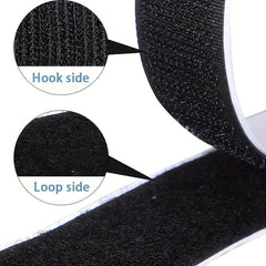 25mm Adhesive Hook And Loop Tape High Strength DIY Fastening Tool Home Use