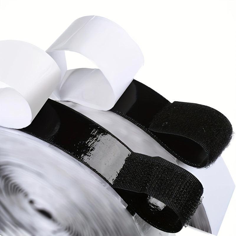 25mm Adhesive Hook And Loop Tape High Strength DIY Fastening Tool Home Use
