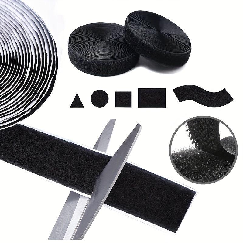 25mm Adhesive Hook And Loop Tape High Strength DIY Fastening Tool Home Use