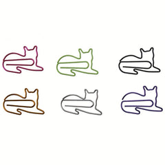 5pcs 32mm Cat Paper Clip Business Creative Gift Student Supplies