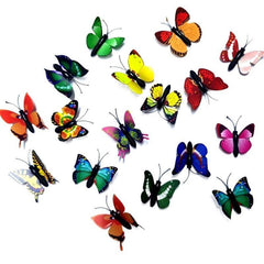 10pcs Butterfly Thumb Tacks Decorative Push Pins for Photo Wall Cork Board