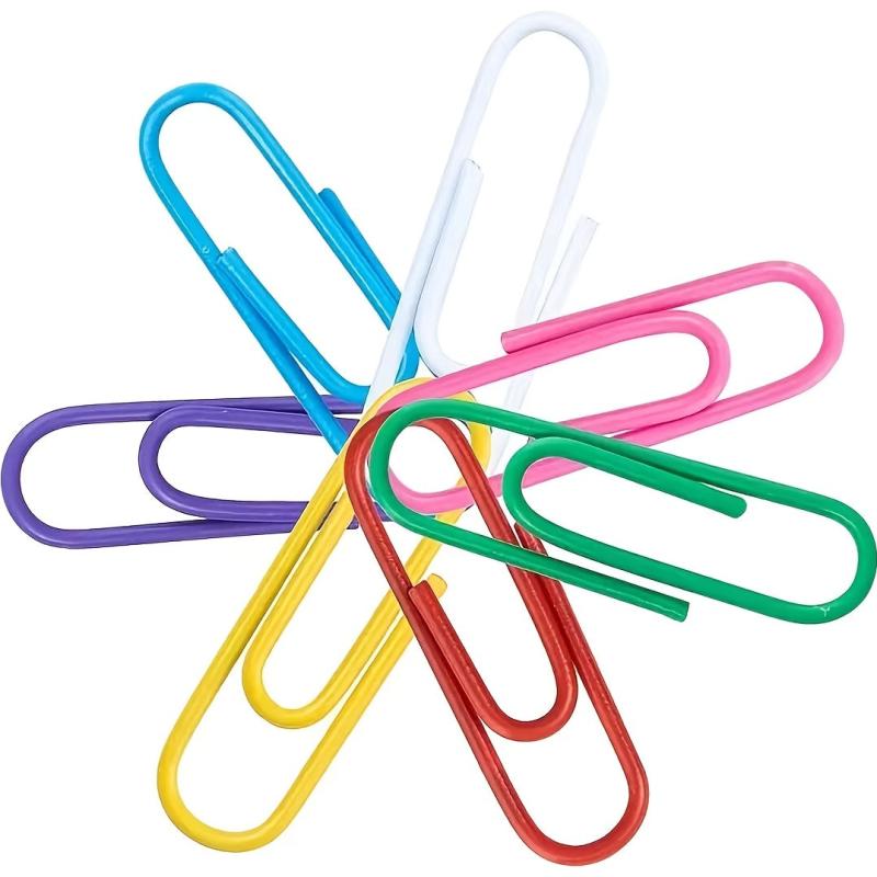 160pcs Multifunctional Paper Clip In Canisters Office Supplies