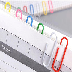 160pcs Multifunctional Paper Clip In Canisters Office Supplies