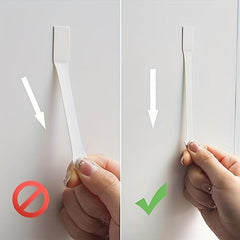 12 Pairs Picture Hanging Strips No Damage Wall Hangers