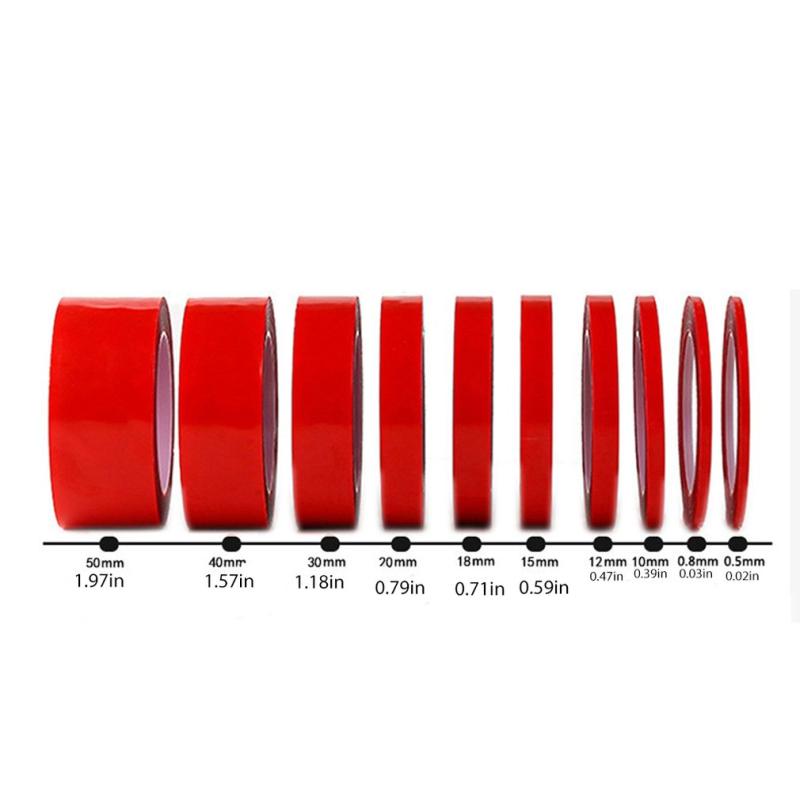 3M Strong Clear Acrylic Foam Adhesive Tape 3m x 15mm Double Sided Tape