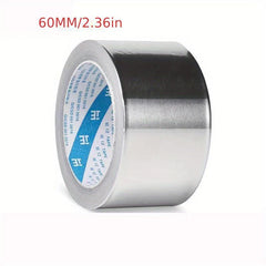Thickened Aluminum Foil Tape 0.1mm 20m Roll - High Temp Resistant Leak Repair
