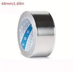 Thickened Aluminum Foil Tape 0.1mm 20m Roll - High Temp Resistant Leak Repair