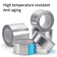 Thickened Aluminum Foil Tape 0.1mm 20m Roll - High Temp Resistant Leak Repair