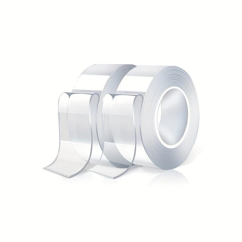 Heavy Duty Double Sided Tape Clear Tough and Removable for Mounting