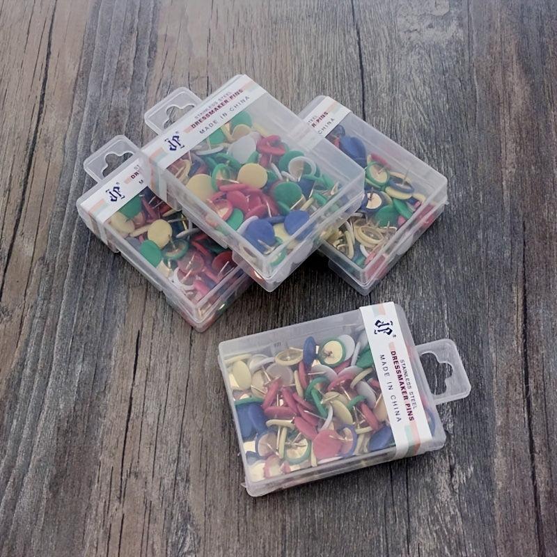 50pcs Push Pins Thumb Tacks Cork Board Wall Hangings Office Desk Organization