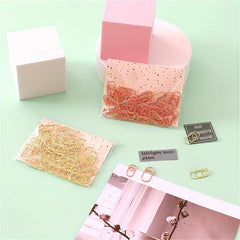 50pcs Paper Clips For Office School Home Desk Organizers Bookmark Clip