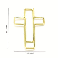 Creative Metal Paper Clip Office Stationery Special Shaped File Paper Clip