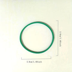 100pcs Colorful High Elastic Rubber Band Cowhide Band