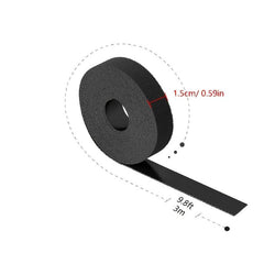 4pcs 3m 15mm Magic Tape Roll, Reusable Ties for Cutting, Resealable Magic Tape