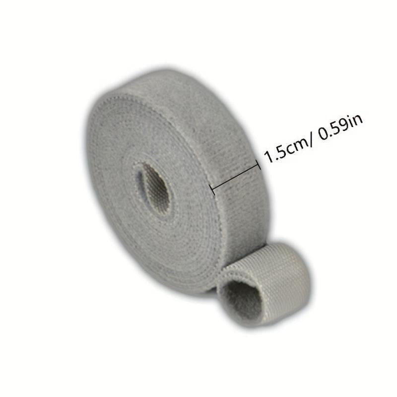 4pcs 3m 15mm Magic Tape Roll, Reusable Ties for Cutting, Resealable Magic Tape