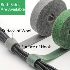 4pcs 3m 15mm Magic Tape Roll, Reusable Ties for Cutting, Resealable Magic Tape