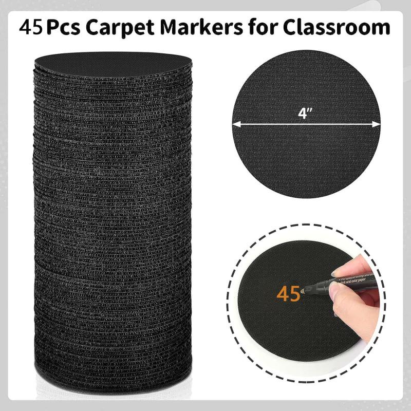 10 Carpet Sit Dots Circles Spot Markers for Classroom Decoration