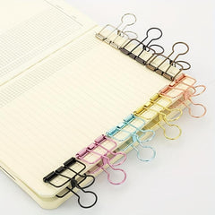 Vintage Hollowed Out Paper Binder for Invoices & Receipts