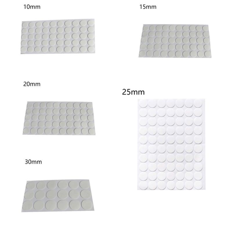 100pcs Transparent Double Sided Adhesive Tape Dot Waterproof