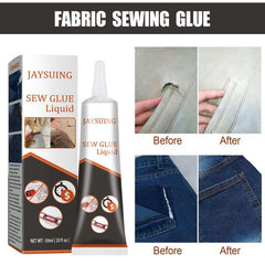 Needle And Thread Patching Glue for Fabric Repair