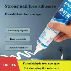 High Viscosity Strong Nail Glue Sticker Wall Hook Holder