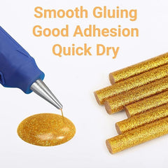 20pcs Colorful Glitter Hot Glue Sticks for Arts Crafts DIY Home Repairs