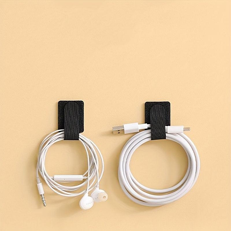 Cable Organizer Adhesive Snap Charging Cable Fixing Strap