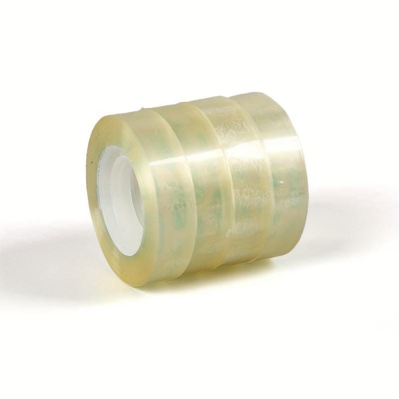 12pcs 12.5M Office Tape Sealing Small Tape Transparent Small Tape TMJ-001