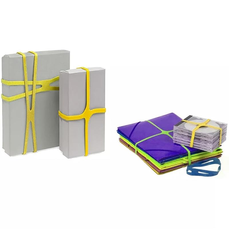 5pcs X Bands for Office Supplies Organization