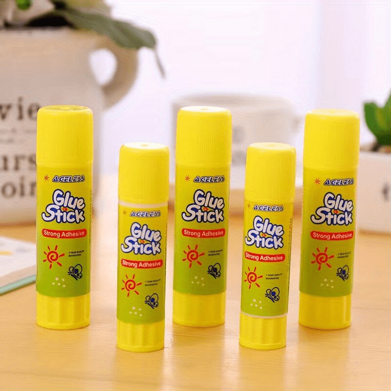 5pcs Solid Glue Stick Office Supplies Envelope Adhesive