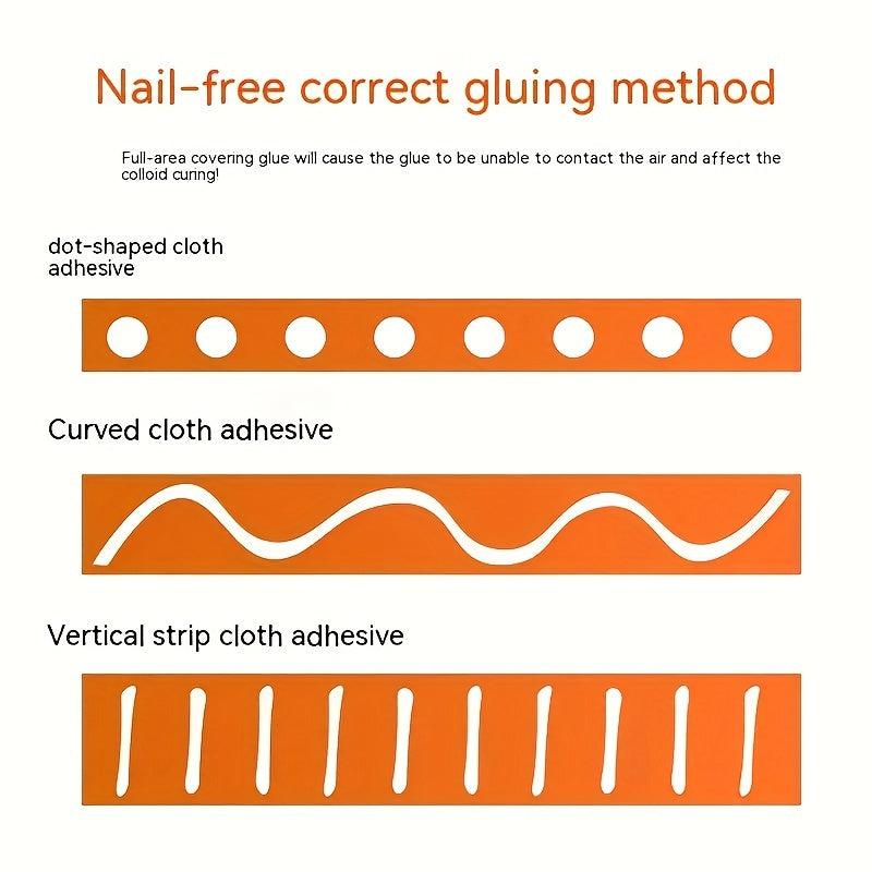 6pcs Nail Glue All Purpose Quick Drying Strong Adhesive for DIY Jewelry Necklace