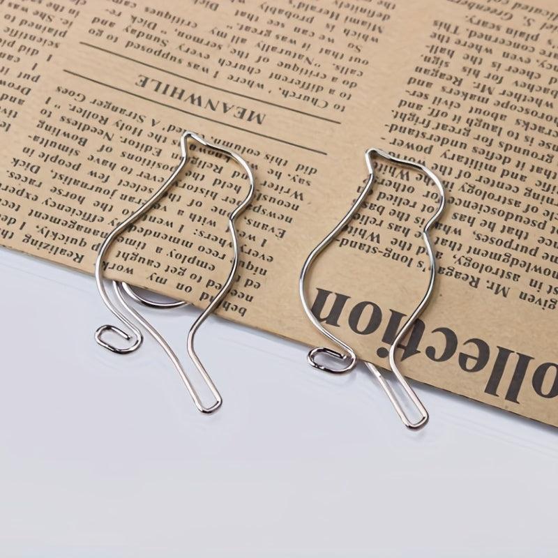 10pcs Bird Paper Clips for Desk Organizers Bookmark Clip