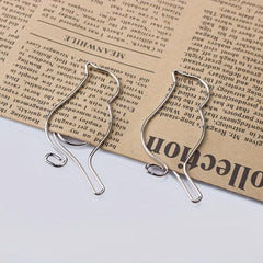 10pcs Bird Paper Clips for Desk Organizers Bookmark Clip