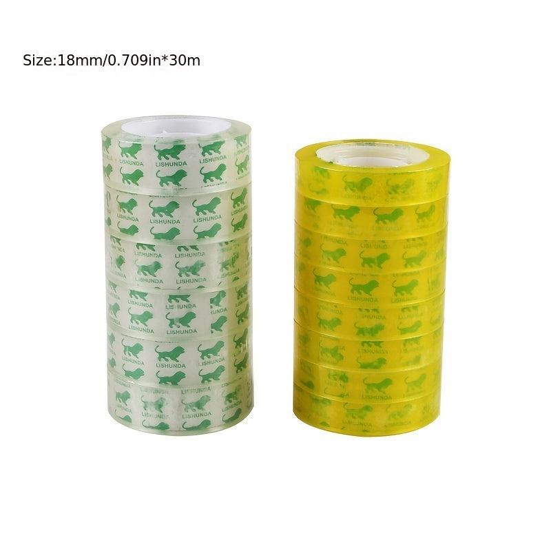 Transparent 18mm Stationery Tape, 30m Sealing Tape
