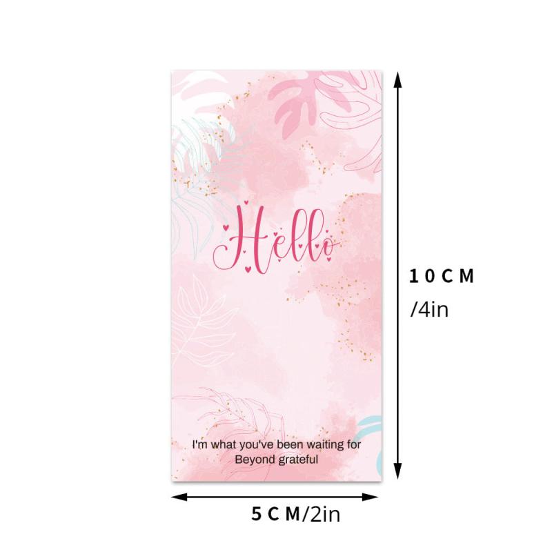 Leaf Rectangular Sticker Sealing Sticker for Cake Packaging