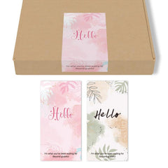 Leaf Rectangular Sticker Sealing Sticker for Cake Packaging