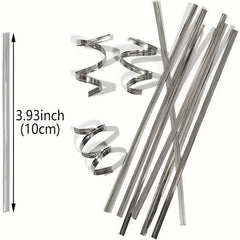 750 Metal Twisted Ties for Sealing Gift Bags, Bread, Candy & Cookies